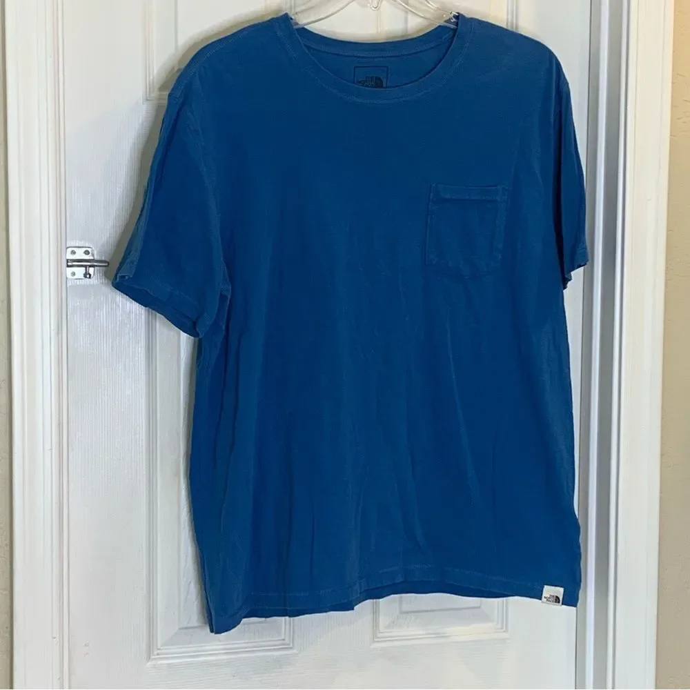 The North Face Standard Pocket Tee Blue Size XL